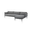 ÄPPLARYD 4-seat sofa with chaise longue