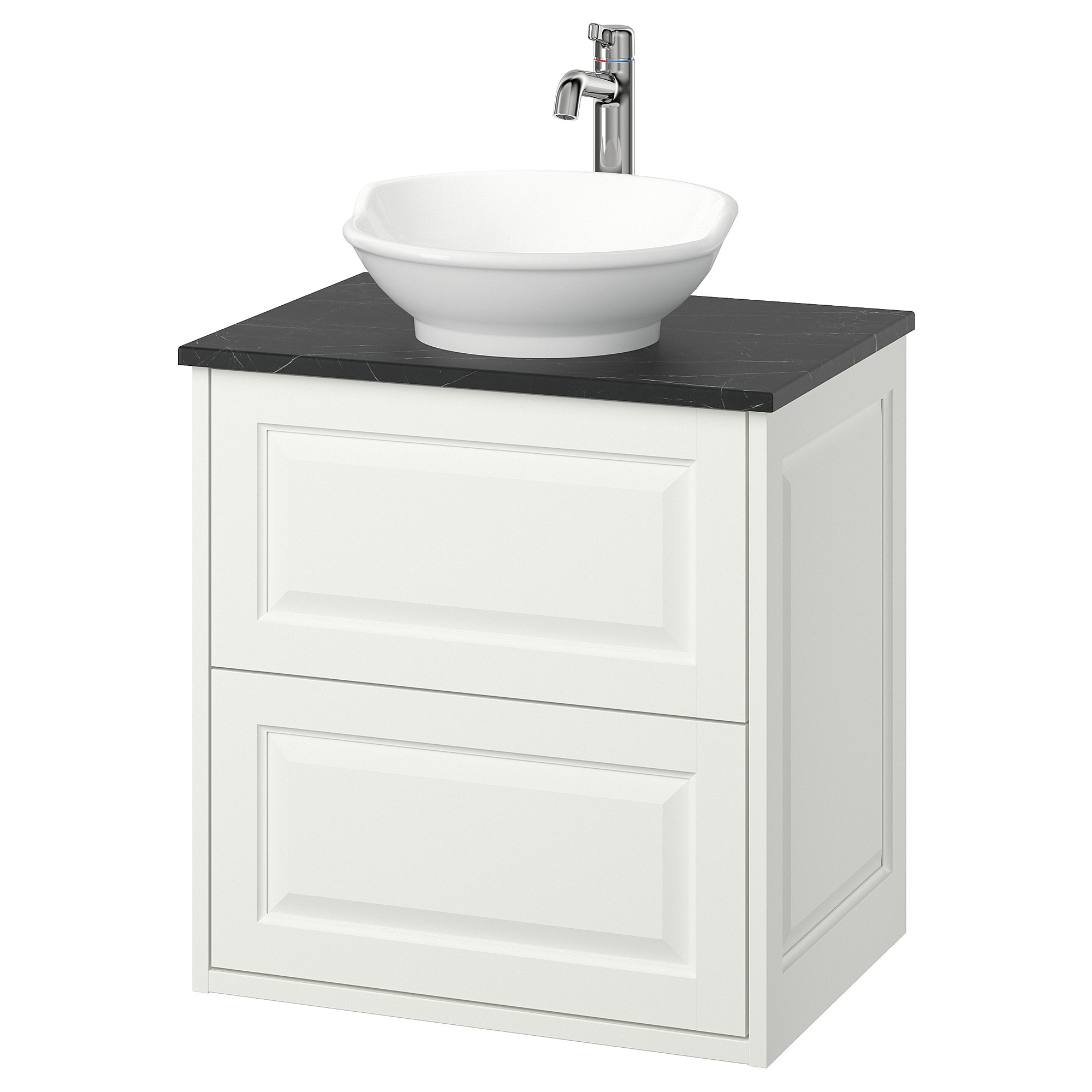 TÄNNFORSEN/VÄSTERSJÖN wash-stnd w drawers/wash-basin/tap