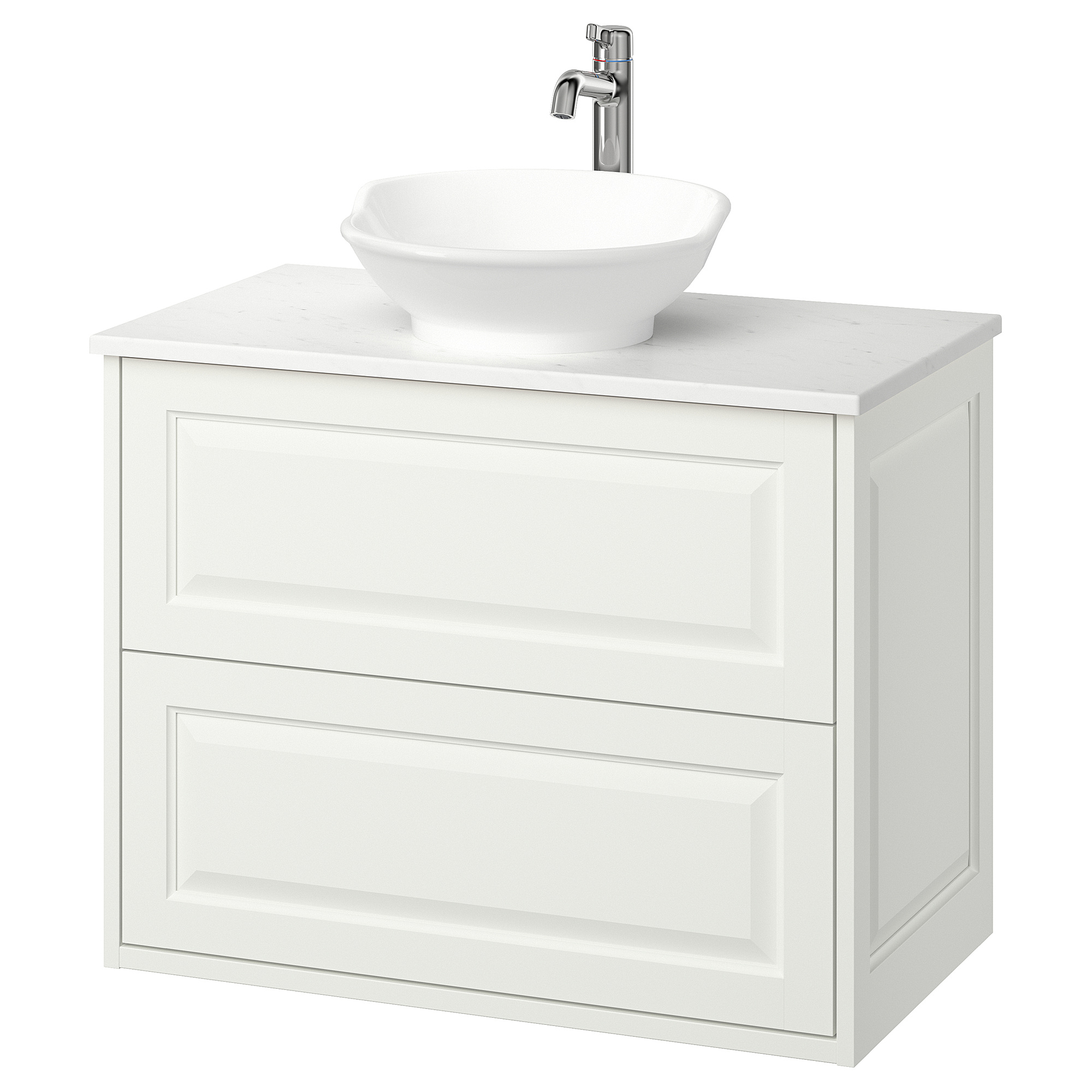 TÄNNFORSEN/VÄSTERSJÖN wash-stnd w drawers/wash-basin/tap