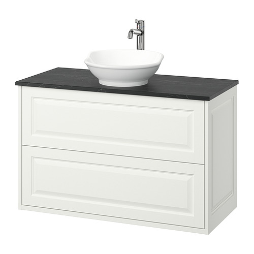 TÄNNFORSEN/VÄSTERSJÖN wash-stnd w drawers/wash-basin/tap