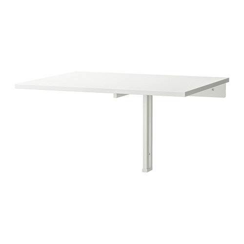 NORBERG - 壁掛式折疊桌, 白色, 74x60 公分 | IKEA 線上購物 - PE740674_S4