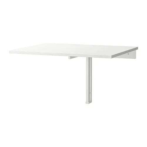 NORBERG - 壁掛式折疊桌, 白色, 74x60 公分 | IKEA 線上購物 - PE740674_S4