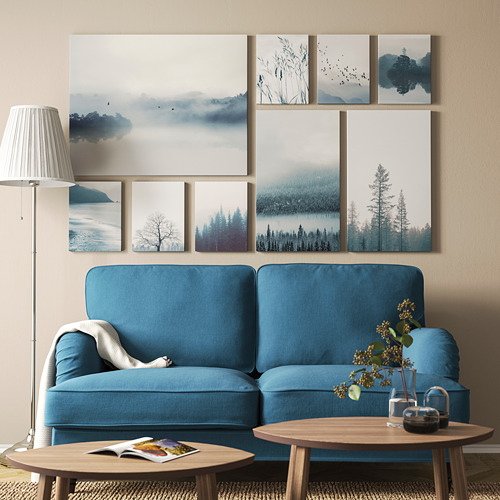 GRÖNBY - 圖片 9件組, 藍景 | IKEA 線上購物 - PE740678_S4