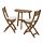 ASKHOLMEN - 戶外餐桌椅組, 灰棕色/Frösön/Duvholmen 米色 | IKEA 線上購物 - PE740688_S1