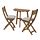 ASKHOLMEN - 戶外餐桌椅組, 灰棕色/Kuddarna 灰色 | IKEA 線上購物 - PE740689_S1