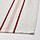 ANLEDNING - 餐巾, 白色/紅色 | IKEA 線上購物 - PE838478_S1