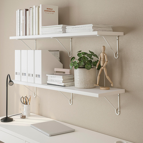 BERGSHULT/FÖRLÄGGARE wall shelf
