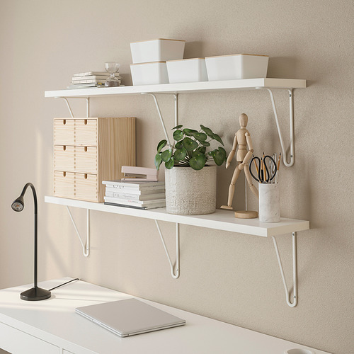 BERGSHULT/FÖRLÄGGARE wall shelf