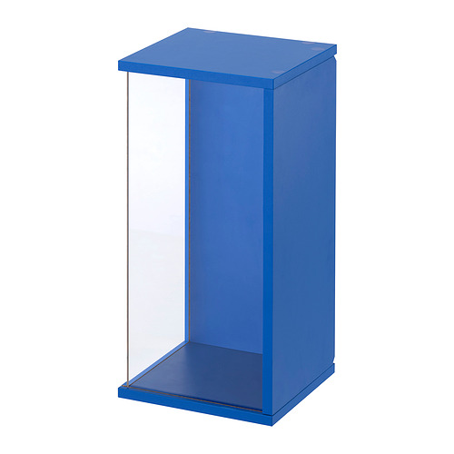 BRÄNNBOLL - 上牆式展示櫃, 亮藍色, 50x25x25 公分 | IKEA 線上購物 - PE947447_S4