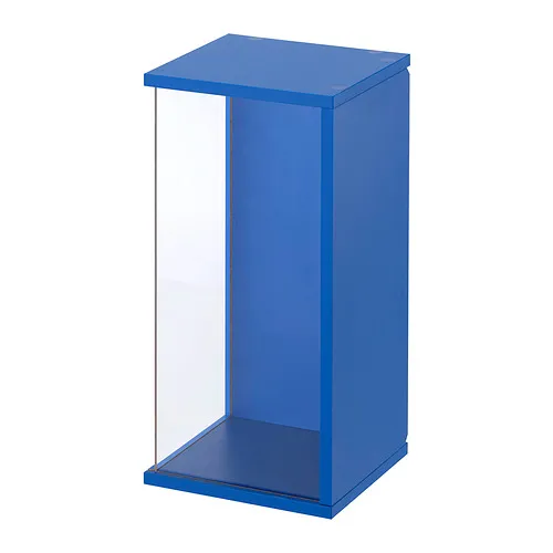 BRÄNNBOLL - 上牆式展示櫃, 亮藍色, 50x25x25 公分 | IKEA 線上購物 - PE947447_S4