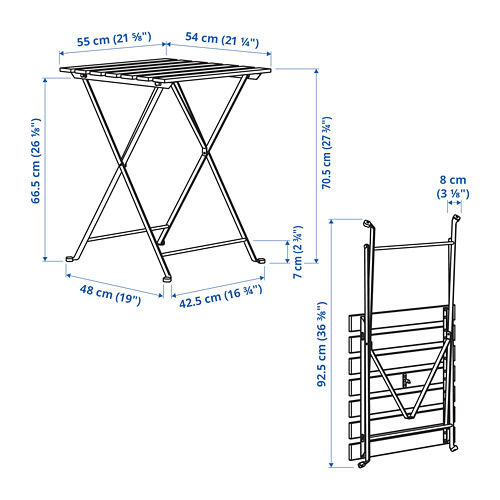 TÄRNÖ table, outdoor