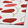 ANLEDNING - 桌巾, 白色/紅色 | IKEA 線上購物 - PE838490_S1