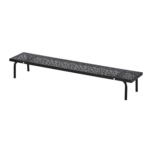 LÅNESPELARE - monitor stand, black, 97x19 cm | IKEA Taiwan Online - PE947450_S4