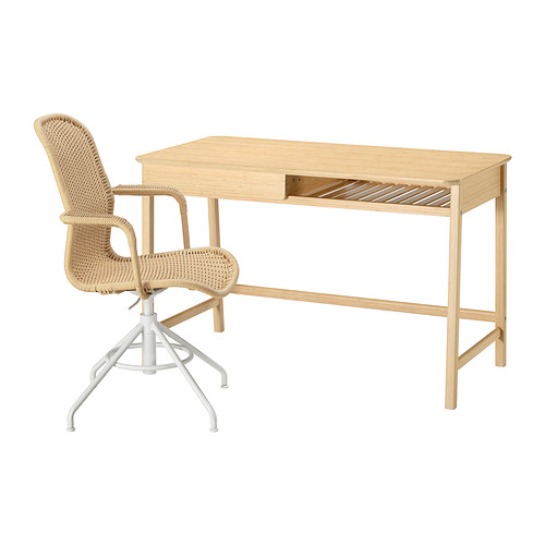 BETESHÄST/STIGBYGEL desk and chair