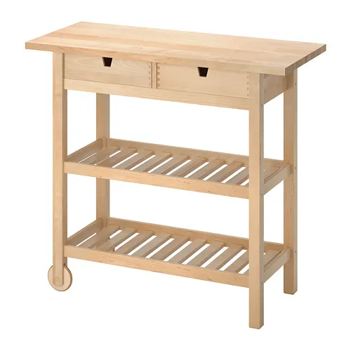FÖRHÖJA - 廚房推車, 樺木, 100x43 公分 | IKEA 線上購物 - PE740780_S4