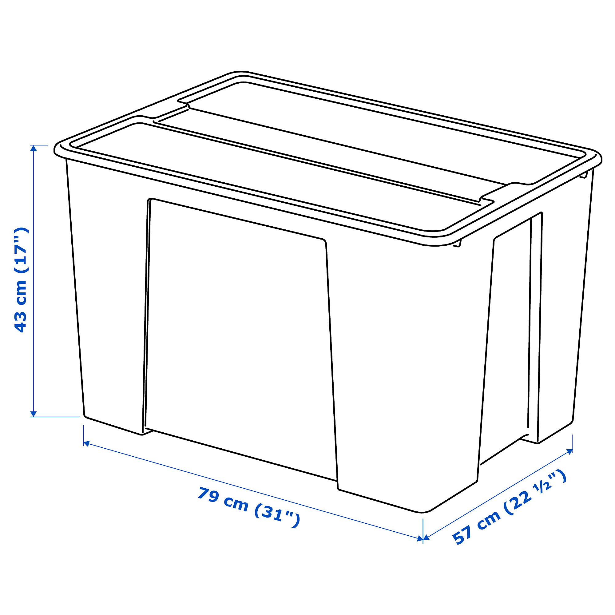 Samla 附蓋收納盒79x57x43公分 130公升 透明 Ikea 線上購物 Ikea 線上購物 選購家具 燈飾 家飾品等 Samla 附蓋收納盒79x57x43公分 130公升 透明 Ikea 線上購物 Ikea 線上購物 選購家具 燈飾 家飾品等