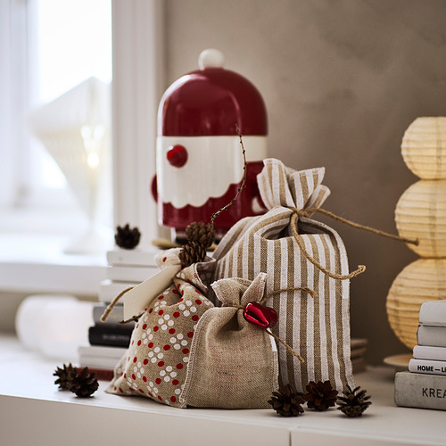 VINTERFINT gift bag, set of 3