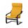 POÄNG - 扶手椅, 黑棕色/Skiftebo 黃色 | IKEA 線上購物 - PE793506_S1
