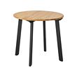 GAMLARED - table, light antique stain/black stained | IKEA Taiwan Online - PE740872_S2 