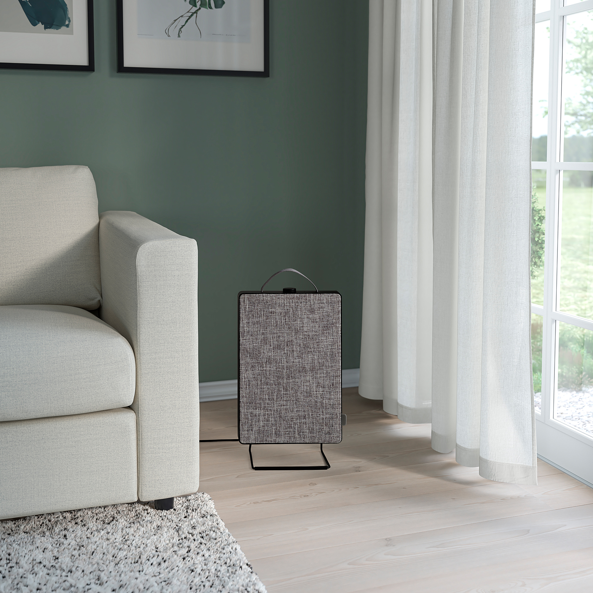 FÖRNUFTIG air purifier/additional gas filter