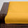 POÄNG - footstool, brown/Skiftebo yellow | IKEA Taiwan Online - PE793523_S1
