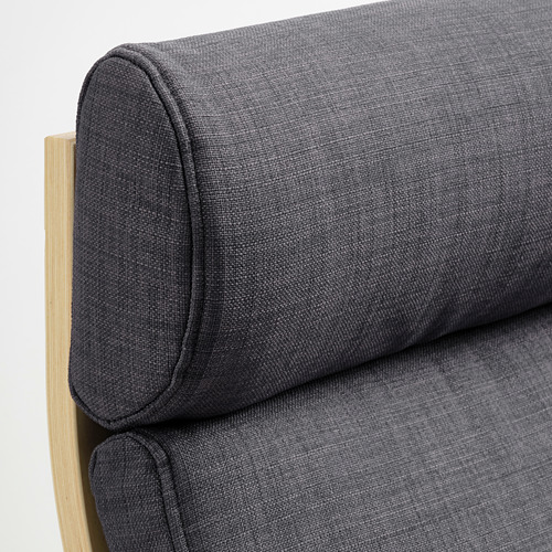 POÄNG - armchair, birch veneer/Skiftebo dark grey | IKEA Taiwan Online - PE793539_S4