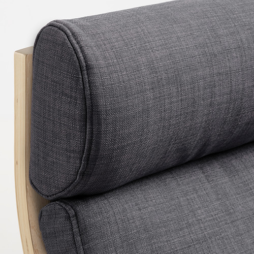 POÄNG - armchair cushion, Skiftebo dark grey | IKEA Taiwan Online - PE793535_S4