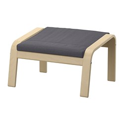 POÄNG - footstool cushion, Hillared dark blue | IKEA Taiwan Online - PE737394_S3