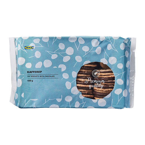 KAFFEREP - oat biscuits, with chocolate Rainforest Alliance Certified, 600 g | IKEA Taiwan Online - PE879564_S4