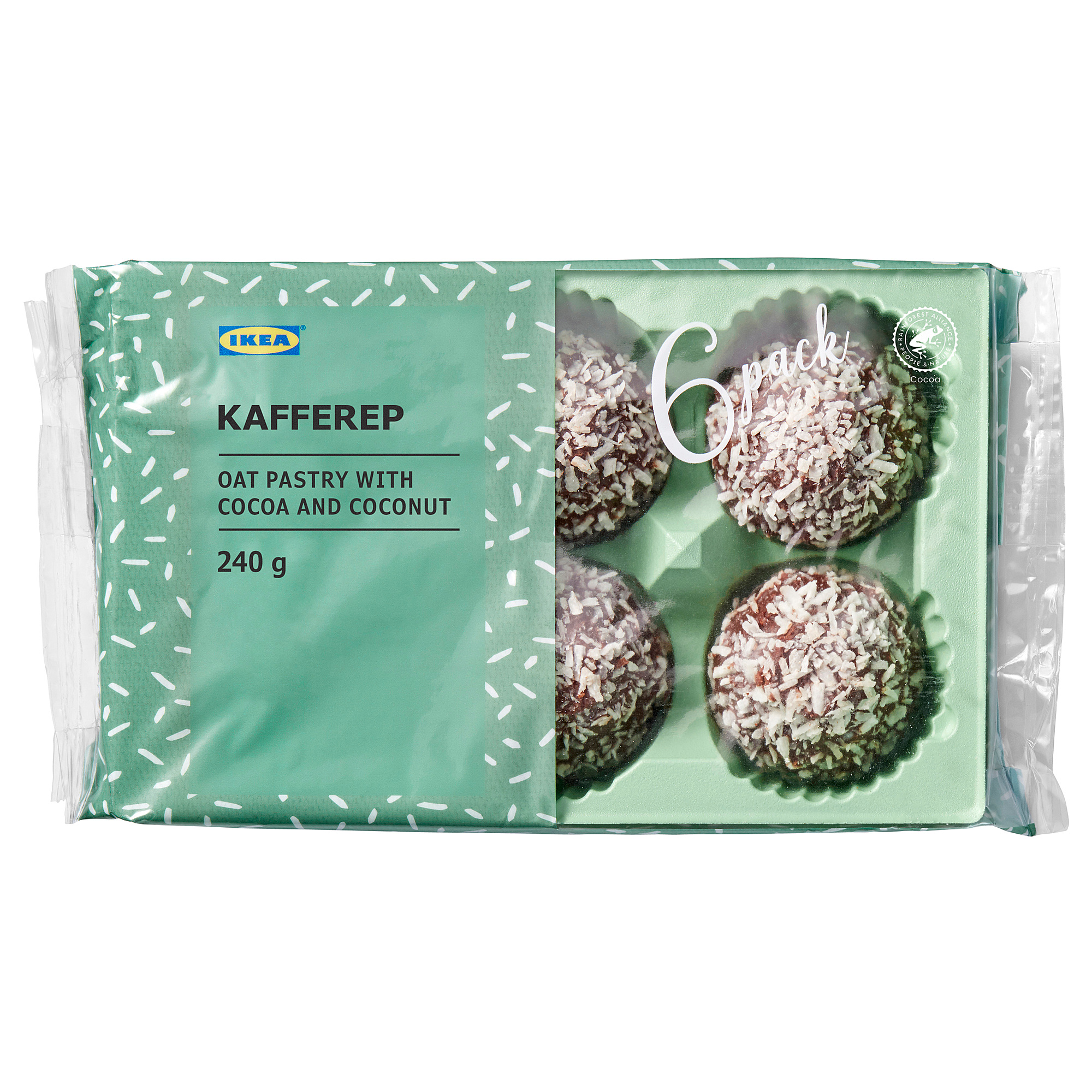 KAFFEREP oat pastry with cocoa and coconut