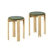 KOMPISHÄNG stool, set of 2