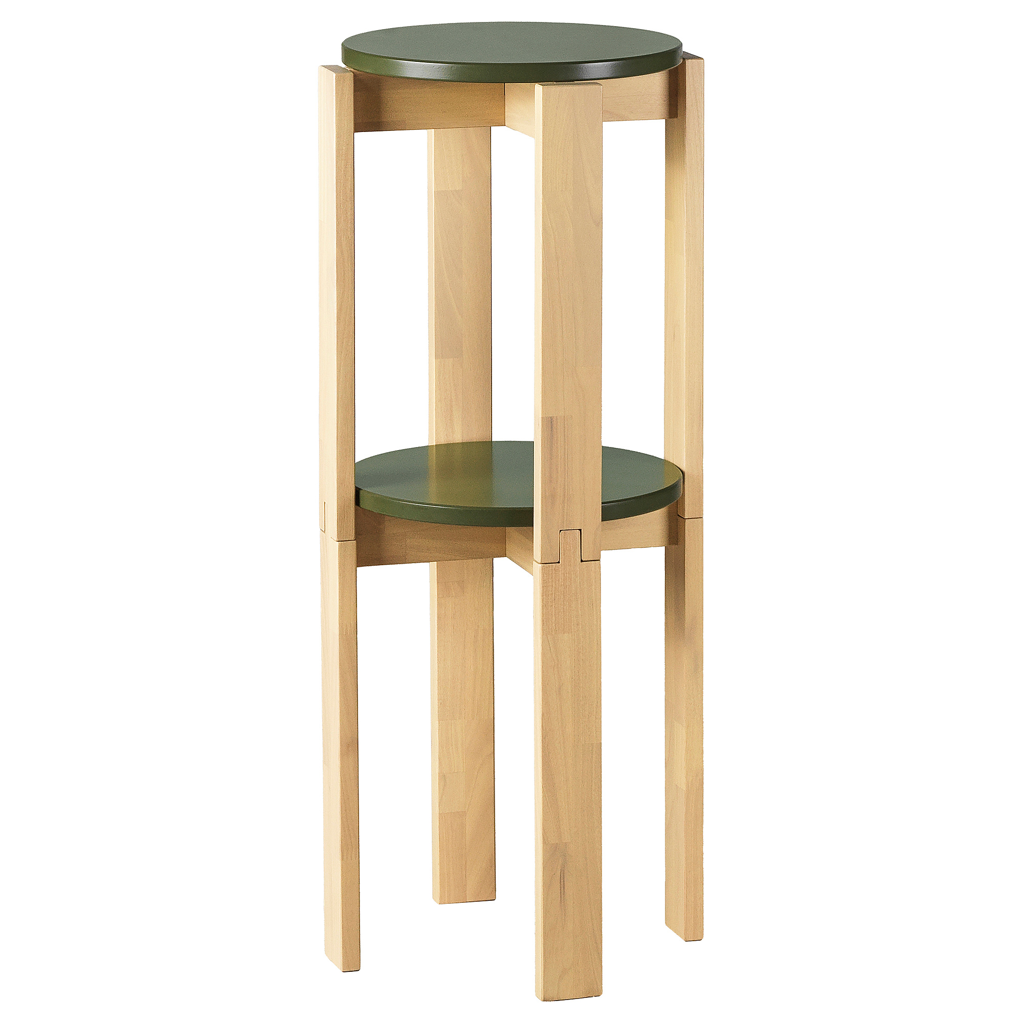 KOMPISHÄNG stool, set of 2