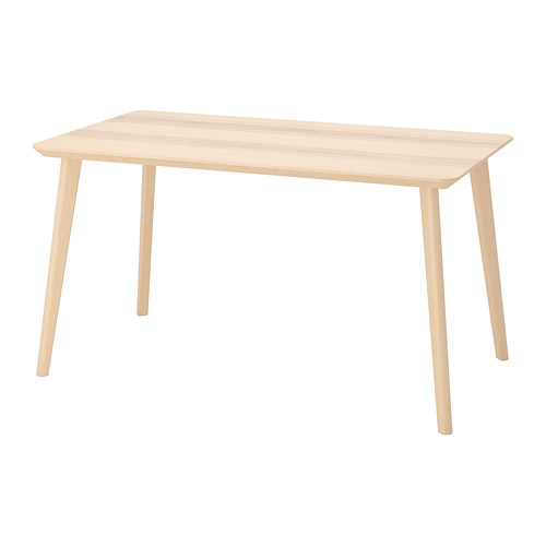 LISABO - 桌子, 實木貼皮 梣木 | IKEA 線上購物 - PE740883_S4
