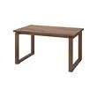MÖRBYLÅNGA - 桌子，實木貼皮, 橡木 棕色，140x85 公分 | IKEA 線上購物 - PE740890_S2 