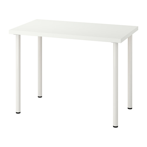LINNMON/ADILS - 桌子, 白色, 100x60 公分 | IKEA 線上購物 - PE740925_S4