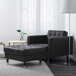 LANDSKRONA - 扶手椅, Grann/Bomstad 深米色/金屬 | IKEA 線上購物 - PE684263_S3