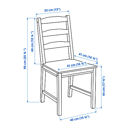 JOKKMOKK - 餐椅, 仿古染色 | IKEA 線上購物 - PE838691_S4