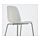 LEIFARNE - 餐椅, 白色/Broringe 鍍鉻 | IKEA 線上購物 - PE590835_S1