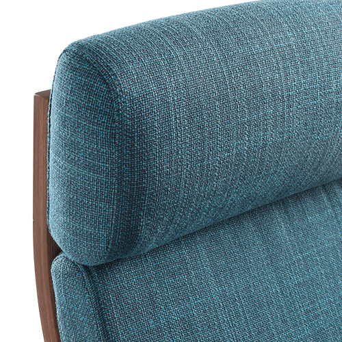 POÄNG - 扶手椅, 棕色/Hillared 深藍色 | IKEA 線上購物 - PE628989_S4