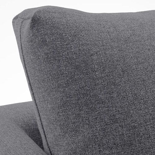 KOARP - armchair, Gunnared medium grey/black | IKEA Taiwan Online - PE643211_S4