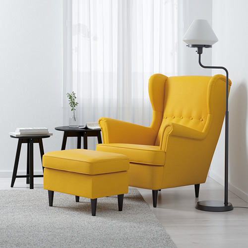STRANDMON - footstool, Skiftebo yellow | IKEA Taiwan Online - PE601176_S4