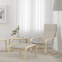 POÄNG - 扶手椅, 棕色/Knisa 黑色 | IKEA 線上購物 - PE666953_S3