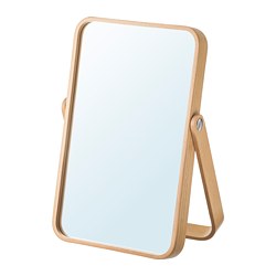 IKORNNES - 桌鏡, 梣木, 27x40 公分| IKEA 線上購物