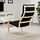 POÄNG - 扶手椅, 實木貼皮, 樺木/Knisa 黑色 | IKEA 線上購物 - PE666931_S1