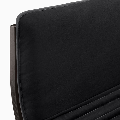 POÄNG - 搖椅, 黑棕色/Knisa 黑色 | IKEA 線上購物 - PE666942_S4