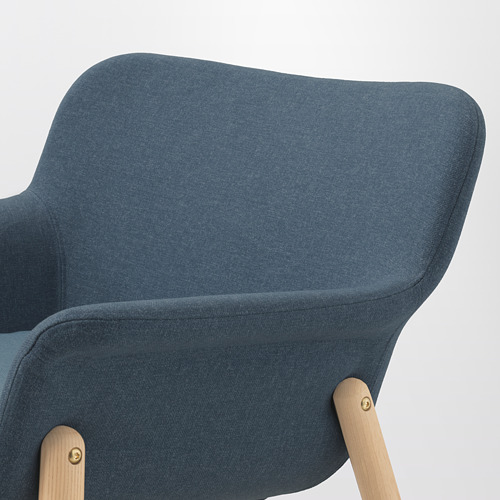 VEDBO - armchair, Gunnared blue | IKEA Taiwan Online - PE649528_S4