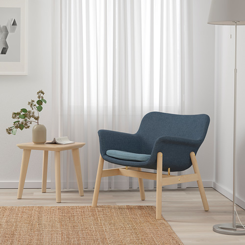 VEDBO - armchair, Gunnared blue | IKEA Taiwan Online - PE696808_S4