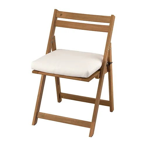 NÄMMARÖ - 餐椅，戶外用 折疊式/淺棕色 Frösön/Duvholmen米色 | IKEA 線上購物 - PE984436_S4