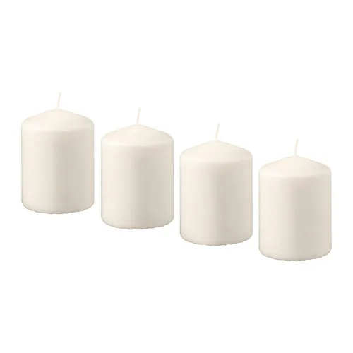 HEMSJÖ - 柱狀蠟燭, 自然色, 8 公分 | IKEA 線上購物 - PE698308_S4