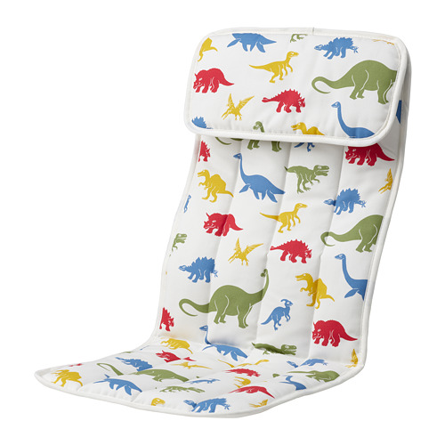 POÄNG - 兒童扶手椅椅墊, Medskog/恐龍 | IKEA 線上購物 - PE793708_S4